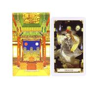 Table Tarot Cards, Collectible Game Deck, 4.06x2.36in Lightweight Multiplayer Set, Interactive Family Divination Toy, Easy Shuffle Design for Teens, Adults, Boys, Girls, Party Night