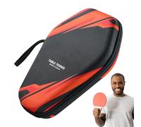 Table Tennis Bat Case, EVA, Waterproof Table Tennis Covers For 2 Bats And 2 Balls, TableTennis Bat Bag, TableTennis Bag With Padded Racket Compartment