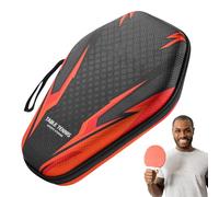 Table Tennis Bat Case, EVA, Waterproof Table Tennis Covers For 2 Bats And 2 Balls, TableTennis Bat Bag, TableTennis Bag With Padded Racket Compartment