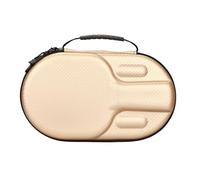 Table Tennis Racket Case - 12.2 Inches Paddle Storage Bag | Protective Racquet Carrier - Leather EVA Lightweight Storage Case For Kids Adults Club Players School Teams Tournaments Gym Or Park Use