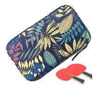 Table Tennis Racket Case - Portable Protective Pong Paddle Cover with Zippered Storage | Outdoor Sports Carry Bag, Racket Organizer for Table Tennis Paddles, Training, Club, Travel, Home, Gym Use