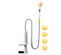 Table Tennis Training Robot, Portable Trainer Tool, 29.5-Inch Aid with Flexible Build, Tough Rebound Spring, Sports Equipment with Professional Style, Pong Trainer for Youth & Adults