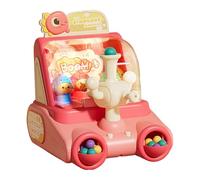 Table Top Pinball Machines, flipper per bambini | Pinball arcade elettronico - Giocattolo portatile portatile portatile con luci musicali per bambini ragazze bambini