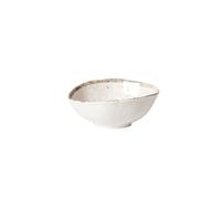 Table Top Porcellane Sas Coppa ovale in melamina linea Enjoy, decoro puntinato beige Coppa ovale in melamina linea Enjoy, decoro puntinato beige
