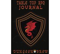 Table Top RPG Journal - Dungeon Brew: Take notes for your all your campaigns, sessions, and one-shots. Create your own table of contents as you go!