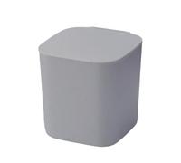 Table Top Trash Can - 12.5cm Mini Waste Basket | PP Modern Small Desktop Garbage Bin With Odor Control Lid, Space Saving Countertop Vanity Wastebasket Organizer For Office Bedroom Bathroom RV