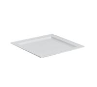 Table top vasoio quadrato 37x37h2,8cm in melamina