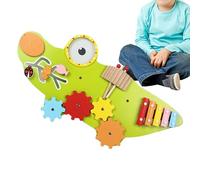 Tableau d'Activités Mural | Jouet d'Éveil Sensoriel en Bois | Panneau de Développement pour Enfant | pour Fille, Garçon, Crèche, Maternelle, Classe, Maison, Salle de Jeux Stimulation et Apprentissage