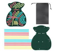 Tableau D'activités Pour Tout-petits - Tableau Sensoriel En Silicone, Planche Motricité Fine, Jouet Éducatif Noël | Planche De Voyage, Apprentissage Précoce, Développement Tactile Et Moteur