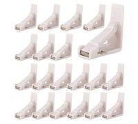 Tablecloth Holders - 20 clip trasparenti, Table Cover Clamps, Secure Fit Anti-Slip Design | For Outdoor Camping, Birthday, Wedding, Christmas, Family Dinner, Ristorante, Picnic Party Events