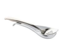 Tablecraft Poggiamestolo in melamina bianca, in plastica resistente come portautensili per ristoranti, buffet e cucine, mantiene puliti i controsoffitti, tiene mestoli, spatole e cucchiai, 27,4 cm