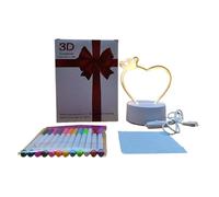 Tablero De Borrado En Seco Iluminado, Tablero De Mensajes De Acrílico - Tablero De Mensajes Luminoso Con 12 Bolígrafos De Colores,Tablero De Notas De Escritorio Multifuncional, Tablero De Mensajes Con