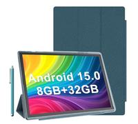 Tablet 10 pollici Android 14 Tablet con custodia 6GB RAM+32GB ROM+1024GB Espanso, 6000mah Batteria Tableta, 2MP+8MP Doppia Fotocamera WiFi-6 10.1'' IPS HD Touch Screen, Tablet Android Incloud Case