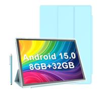 Tablet 10 Pollici Android 14 Tablet Con Custodia 6GB RAM+32GB ROM+1024GB Espanso, Batteria 6000mah Tableta, 2MP+8MP Doppia Fotocamera WiFi-6 10.1 '' IPS HD Touch Screen, Tablet Android Incloud Case