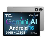 Tablet 11 pollici con custodia, sistema Android 16 con Gemini AI, 20 GB RAM + 12