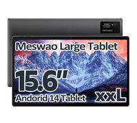 Tablet 15.6 Inch Android 13 Tablet, Large Tablet with1080 IPS HD Display Big Screen, 8-Core, 6GB+512GB, Support 512G TF Card, 12000mAh Long Lasting Battery for Movie/Work-Space Gray
