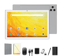 Tablet 2025 Ultimo Android 13 Tablet 128GB + 16GB (8+8 Expand) Grande archiviazione, Tablet 2 in 1 con tastiera, processore Octa-Core, Tablet schermo da 10 pollici, WiFi 5G Bluetooth/mouse/custodia