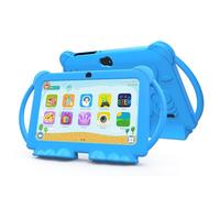 Tablet Android 12 per bambini, tablet da 7 pollici per bambini, 4 GB RAM 32 GB ROM Tablet per bambini con custodia, processore quad-core, schermo IPS 1024 x 600, controllo genitori, doppia fotocamera,