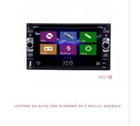 TABLET ANDROID MONITOR RADIO PER AUTO DA 7" POLLICI BLUETOOTH FM RADIO MP3 6228