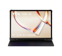 Tablet Android TCL TAB A1, display da 11" 2.1K a 90Hz, MediaTek Helio G100, 6GB RAM + 128GB ROM, batteria da 8000mAh, corpo unibody in metallo, con custodia a libro