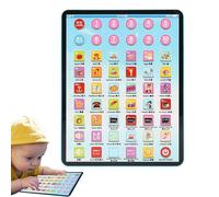 Tablet Apprendimento - Giocattolo Elettronica Per L'Educazione Precoce, Funzione Suona Interattiva, Cartello Luminoso, Costruzione Di Materiali Sicuri | Tablet Di Sviluppo Educativo P