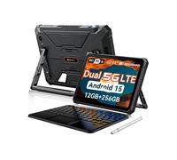 TABLET BLACKVIEW ACTIVE 12 PRO 5G con Tastiera (QWERTY international US), 256 GB, 11 ", Nero