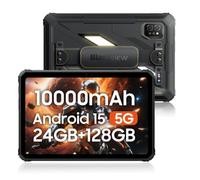 Tablet Blackview Active 7 11" 128GB 4G 10000mAh Android 15 rugged con visione notturna Nera