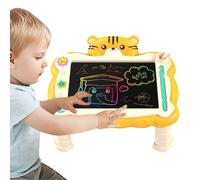 Tablet da disegno LCD, carta doodle magnetica - Pad per schizzo cancellabile educativo con stand,Strumento di apprendimento riutilizzabile, forniture d'arte per la casa, la scuola, i viaggi