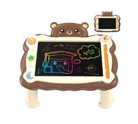 Tablet da scrittura LCD, tavoletta da disegno per | Tavolo da disegno educativo con stand - Forniture artistiche riutilizzabili, strumento di apprendimento per casa, scuola, viaggi