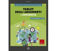 Tablet degli argomenti di geografia. Scuola secondaria di 1º grad