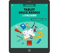 TABLET DELLE REGOLE DI ITALIANO - VIZZARI ANNA RITA - Erickson
