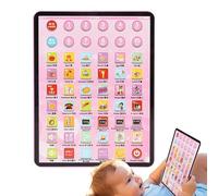 Tablet Di Apprendimento Del Bambino - Componenti Elettronici ABS 15.5x12x | Giocattoli Educativi Prescolari Divertenti | Apprendimento Interattivo per Bambini 2 A 5 Anni A Casa E Fuori Lei