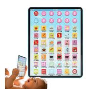 Tablet di apprendimento per : schermo tattile per bambini 6,1 X 4,72 X 0,59 pollici, apprendimento elettronico, educazione per 2-5 anni | giocattolo per l'età prevista