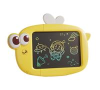 Tablet Di Scrittura LCD, Tavolo Da Disegno Riutilizzabile Cancellabile, 21.4x15,7 Cm, Schede Di Doodle Colorate, Scheda Doodle Per Bambini, Switch Di Blocco Dello Schermo, Per L'apprendimento Dei Viag