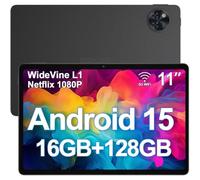 Tablet DOOGEE U11 4GB 128GB 11" 90Hz 8580mAh Android 15 Octa-Core Widevine L1 Nero