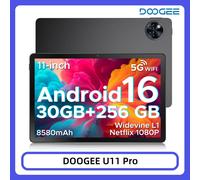 Versione globale DOOGEE U11 Pro Tablet Android 15 30GB(6+24) 256GB 11" Display HD 90Hz Batteria 8580mAh Unisoc T7200 Widevine L1