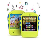 Tablet Educativo per Imparare lo Spagnolo - Gioco Interattivo Bilingue per Bambini dai 3 Anni con Alfabeto Numeri Ortografia Quiz Melodie e Suoni Animali - Giocattolo Didattico by Boxiki Kids