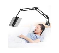 Tablet Holder for Bed, Adjustable And Foldable with 360 Degree Rotation for Iphone, Ipad, Cell Phone, Tablet, Kindle Fire Or Other Devices 1.85"-12.8"