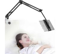Tablet Holder for Bed, Adjustable And Foldable with 360 Degree Rotation for Iphone, Ipad, Cell Phone, Tablet, Kindle Fire