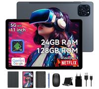 Tablet KINGRID T90 11" 128GB Wifi 8000mAh Android 16 Grigio