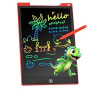 Tablet LCD 12 Pollici,PINKCAT Giochi Bambini 2 3 4 5 6 7 8 Anni Lavagnetta Cancellabile Bambini Gadget Kids Lavagna Elettronica Magnetica Tablet per Disegnare Ewriter Regali Ragazza Ragazzo