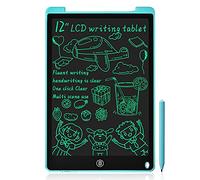 Tablet LCD da scrittura con oltre 100000 pagine A4, schermo protettivo per gli occhi, batteria CR2025, pennino, supporto, per tutte le età, scrittura ecologica senza carta, disegno, appunti