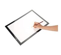 Tablet Luminoso A3, 47 x 34,5 cm Tavolo Luminoso Disegno, Blocco Luminoso A3 per Ricamo Diamante, Tavoletta Luminosa con Variatore di Intensità Touch 3 Livelli di Luminosità