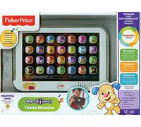 Fisher-Price Tablet Ridi e Impara, Giocattolo di apprendimento per Bambini Ridere e Imparare Smart Stages con Musica e luci per età da 1+ Anni, Edizione Polacco, DHN29