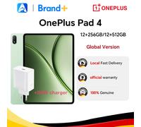 Tablet OnePlus Pad 4 mini PC versione globale, Snapdragon 8 Elite Gen 5, batteria da 13380mAh, display True Color 3.4K, include un caricabatterie originale OnePlus da 80W.