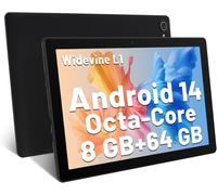 TABLET PC 10 POLLICI RAM 8 GB ANDROID 14 64 GB WIFI 5G HD BLUETOOTH 5.3 IPS HD