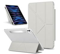 Tablet PC Caso Compatible With iPad Pro 11 Inch M4 2024 (5th Gen) Case Detachable Magnetic Slim Protective Cover, Multi-Angle Viewing Clear Transparent Back Shell Shockproof Case Tablet copertura post