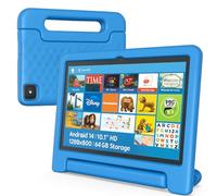 Tablet per bambini da 10,1 pollici Android 14 | 64 GB Octa-Core 8 GB RAM | Custodia antiurto e controllo parentale | Ricarica rapida 12 ore | Display HD con Google Kids Space & App educative | WiFi 6