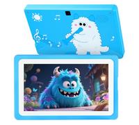 Tablet per bambini da 7 '' 32 GB, tablet per bambini 3-7 con WiFi YouTube Tonnellate di contenuti offline Controllo genitori, tablet Android per bambini con supporto per custodia ispessita Software