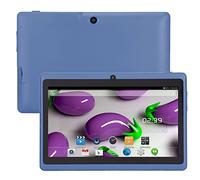 Tablet per Bambini da 7 Pollici per Bambini Tablet per Bambini, Tablet HD Android 4.4 8 GB Rom 512 GB Espandi, Fotocamera da 3 MP Batteria da 2600 mAh Tablet Educativo per Bambini (Blu)